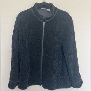 Chicos travelers jacket women’s black Size 3
